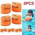 thumbnail image 1 of Mangas Inflables Gruesas para Nadar Y para Adultos Círculos Inflables para Brazos Mangas Redondas (naranja), 1 of 8