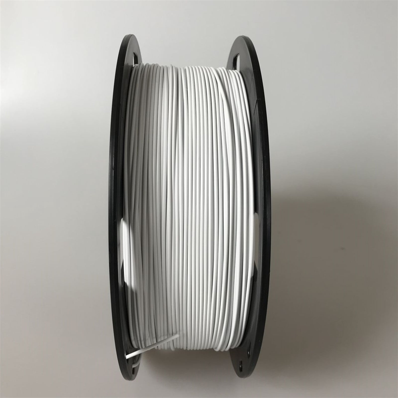 Matte White 3D Printer Filament PLA Neatly Wound Filament 1.75mm Fit Most FDM 3D Printers, 1kg Spool