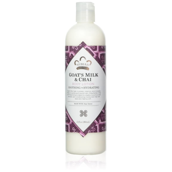 Nubian Heritage Lotion Goats Milk And Chai - 13 Oz