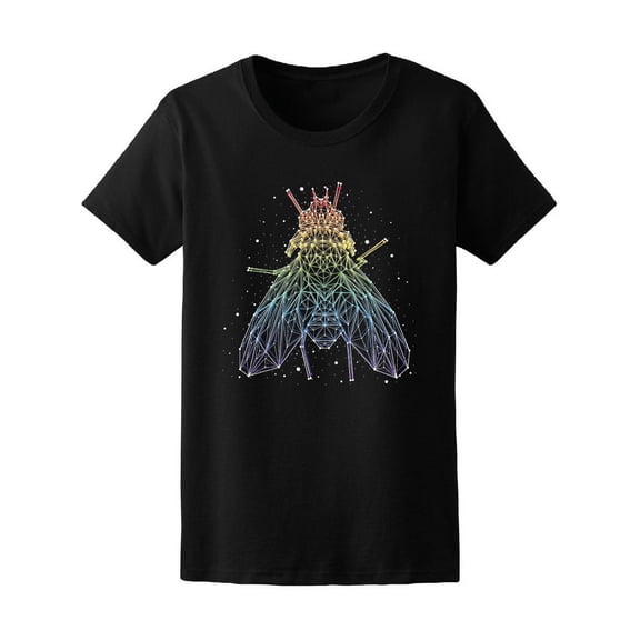 Colorful Constellation Fly Diamond T-Shirt Women -Image by Shutterstock, Female Large