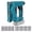 Blue + Plastic+1, variant on YANGXUN 18 Gauge Battery Operated Brad Nailer and Narrow Crown Stapler Combo Kit Red Plastic Body Compatible with Makita 20V Max Handheld Power Tacking Nailer Tool Only