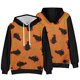 thumbnail image 2 of Hombres Casual Moda Cuello Redondo Sudadera Halloween 3D Print Pullover Manga Larga Tops Pompotops oipoqjl38813, 2 of 5