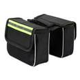 thumbnail image 1 of Bike Bags for Frame with Reflective Strip Bike Accessory Riding Bag Black Double, 1 of 8