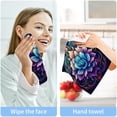 thumbnail image 7 of Blue Mandala Washcloths, Soft and Absorbent Cotton Towel, 4 Pack 12 X 12 Inches Premium Quick Dry Face Towel Wash cloth, 7 of 7