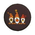 thumbnail image 2 of Gaeub Fall Gnomes 14-17in Tire Cover, Spare Tire Cover, for Camper Caravan, Trailer, Car, Truck, SUV, Jeep - 15 inch, 2 of 9