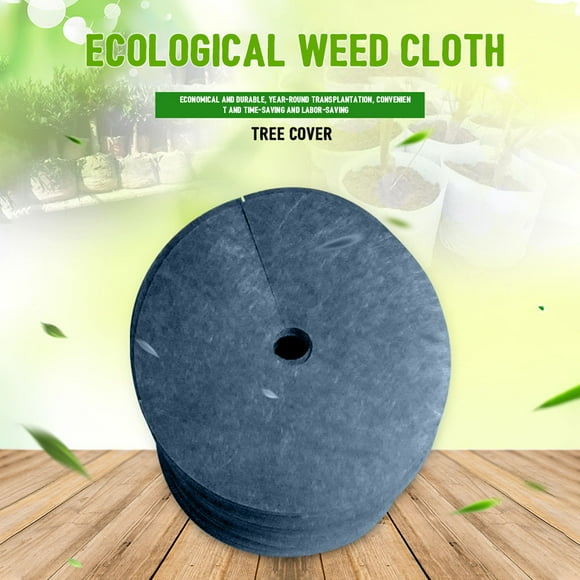 10pcs Ground Cover Weed Control Fabric Landscape Non Woven Block Outdoor Garden