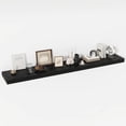 thumbnail image 1 of Floating Shelves  Deep Floating Shelf Wall Mounted  Wall Shelves  Rustic Deep Bookshelf  Extra Deeper &amp; Thicker Display Shelves for Bedroom  Living Room    Set of, 1 of 6