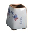 thumbnail image 3 of Herramientas de té de cerámica Jarra de almacenamiento decorativo Multipureze elegante soporte de té de té de bolígrafo para mesa de comedor en el Estilo a, 3 of 8