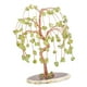 thumbnail image 4 of Mini Árbol de cristal Macarena Árbol de Feng Shui piedras peridoto, 4 of 8