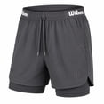 thumbnail image 3 of Short con Biker Wilson para Hombre Runline Color Gris Talla EG, 3 of 4