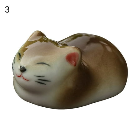 

ruhuadgb Miniature Animals Ornamental Landscaping Dinner Fork Chopsticks Rest Stand for Kitchen