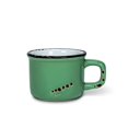 thumbnail image 1 of Tasse à Espresso Aspect Émail de 2 Po, Vert Forêt, 1 of 1