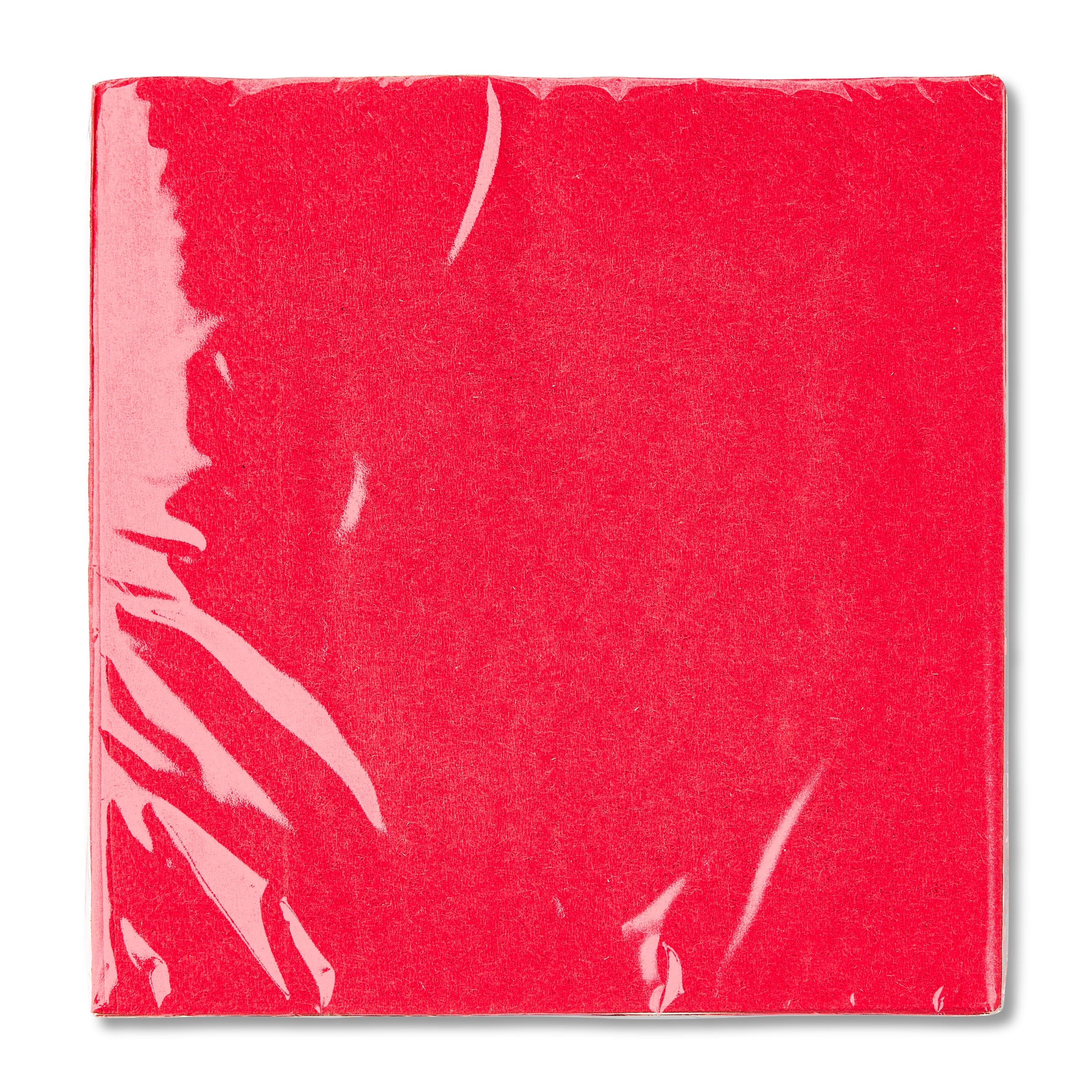 (6 pack) 24CT 6.5IN x 6.5IN Red Disposable Paper Napkins by Way To Celebrate