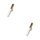 thumbnail image 2 of Minnieouse Tubos de brillo de labios de 10 ml, minibotellas ligeras recargables reutilizables, pipetas de transferencia de jeringa, cepillo de Pincel para Labios Cobertura Dorada 2piezas, 2 of 6