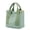 Green, variant on Large Capacity Canvas Handbag, Usupdd Multi-Compartment Lunch Box Bag Work Storage, Versatile Tote for Office School Daily Travel with Zipper Closure, Black