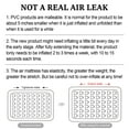 thumbnail image 6 of Queen Size Air Mattress with Built in Pump,High Portable 10" Inflatable Mattress,Blow Up Mattress for Travel,Home and Guest(Pale Gray), 6 of 10