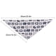 thumbnail image 4 of Methold Bufanda Triangular para babas de mascotas, decoración lavable para el cuello, toallas ajustables, accesorio decorativo para pañuelo para el Ropa para mascotas blanco rojo Methold PT003853-03, 4 of 6