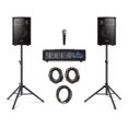 thumbnail image 1 of Alesis PA System in a Box Bundle - Mixer - Mic - Speakers - Stands, 1 of 1