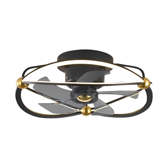 Ventilateur de Plafond à LED avec Lumière à Intensité Réglable et Télécommande