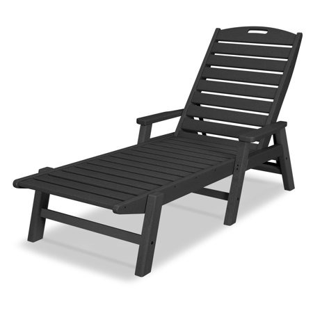 Polywood Reg Ocean Shores Recycled Plastic Outdoor Chaise Lounge