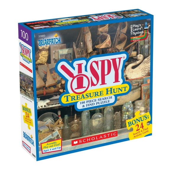 Briarpatch | I Spy Treasure Hunt 100 Piece Jigsaw Puzzle, Ages 5