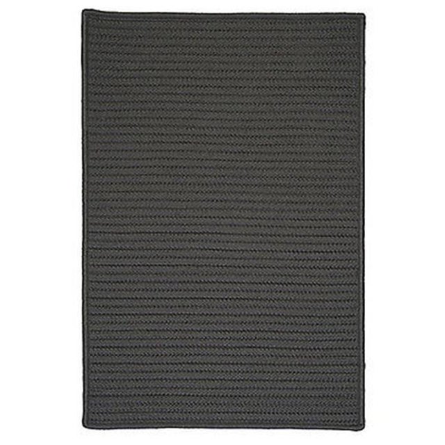 Colonial Mills Tapis H661R024X096S Simply Home Uni - Gris 2 Pi. x 8 Pi. Tapis Tressé