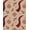 Beige, Pattern 1, variant on ODIKA 4'x6' Beige Rust Burgundy Geometric Botanical Washable Area Rug Contemporary Abstract Moon Diamond Square Leaf Motif Scattered Stain Resistant, Low Pile, Easy Care for Dorm Room, Small Living