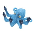 thumbnail image 1 of Decoración de Pecera Pulpo Adorno de Acuario Decoraciones de Pulpo Divertidas Resina Decoración de Pecera Azul, 1 of 7