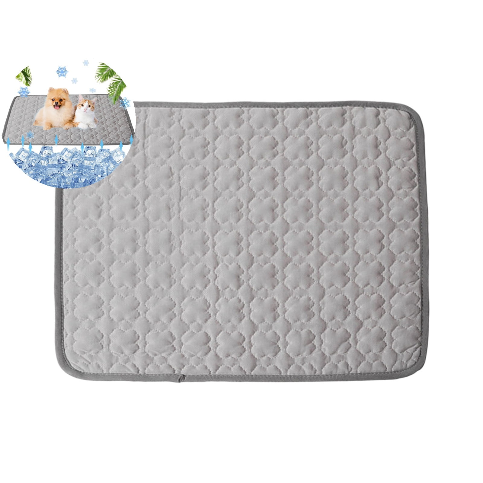 Premium Koelmat Voor Honden – Zomer Ijszijde Mat, Waterdicht En Antislip, Binnen & Buiten (blauw, XS 40x30 Cm)