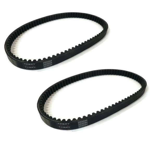 The ROP Shop (Pack of 2) Torque Converter Belts for Comet 203594A-W1, 994-95, 30 Series Kart
