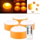 thumbnail image 5 of Control remoto luz LED lámpara de calabaza 4 piezas batería Modo decorativo Portátil, 5 of 8