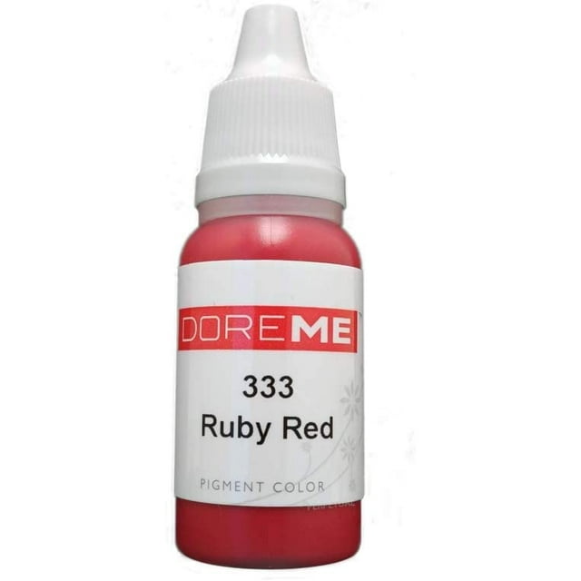 DOREME Permanent Makeup Pigment Ink Ruby Red Lip Color Tattoo Micro Cosmetic Micropigmention