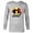 Athletic Heather, variant on Disney and Pixar’s The Incredibles Mr. Incredible Dad Family - Long Sleeve T-Shirt for Men - Customized-Athletic Heather
