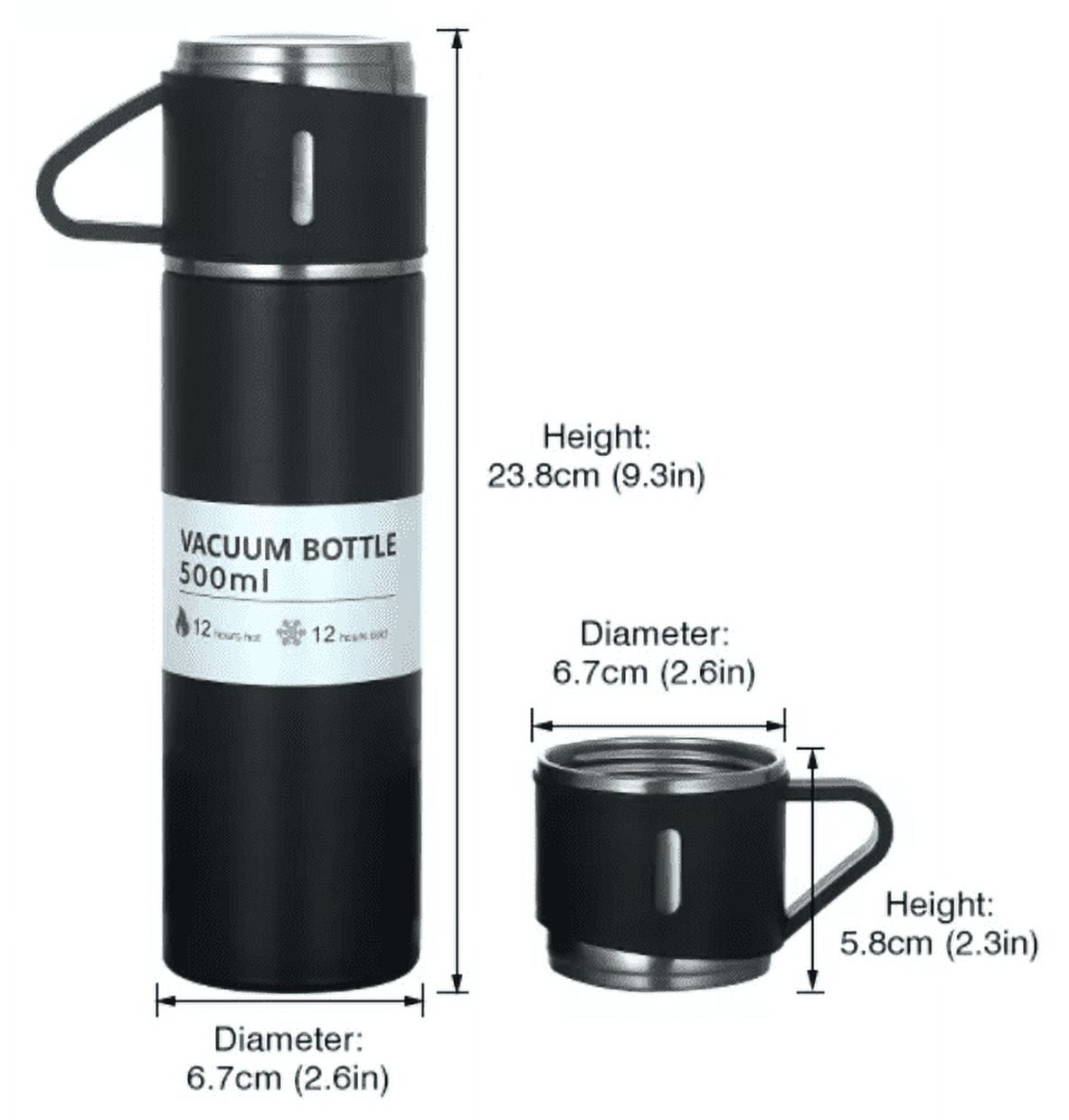 Pakhofh 32oz Eco-friendly Stainless Steel Double-Walled Vacuum Thermos