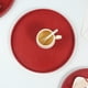 thumbnail image 5 of Bandeja De Servicio De Boda China, Placa De Horno De Té Verde Elegante Redonda Roja Para La Casa De Té Casera, 5 of 7