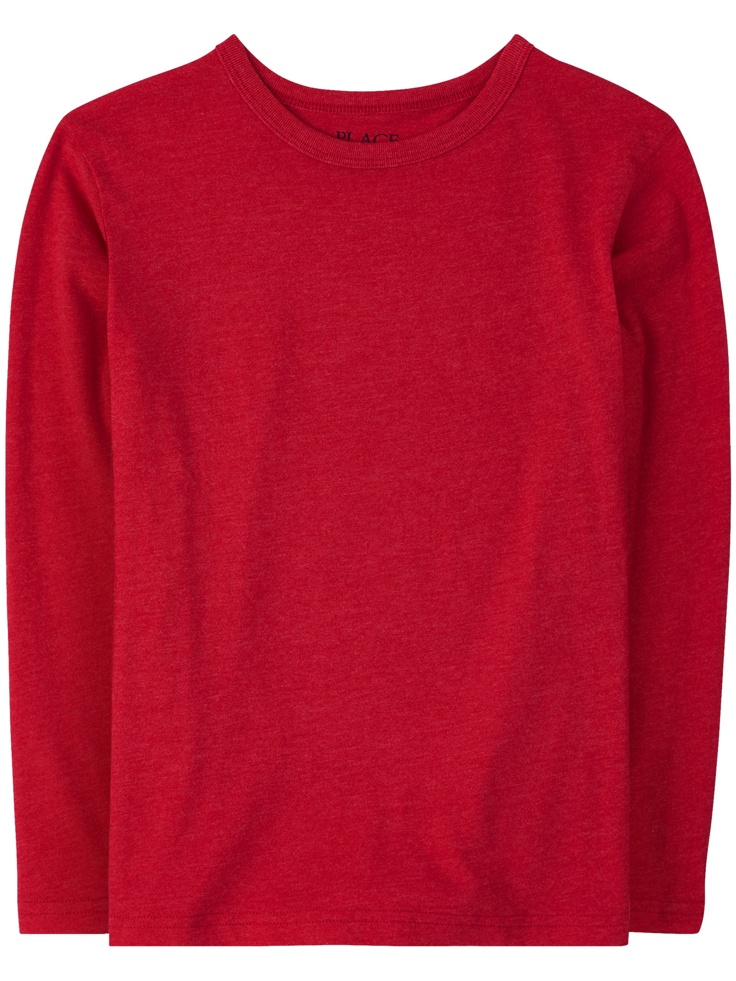 The Children's Place Boys Long Sleeve Layering T-Shirt, 3-Pack, Sizes XS-XXL