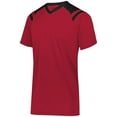 thumbnail image 3 of High Five 322971.406.XS Youth Sheffield Jersey, Scarlet & Black - Extra Small, 3 of 5