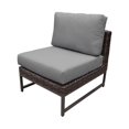 thumbnail image 3 of AMALFI 9 Piece Wicker Patio Furniture Set 9c in Brown and Gray, 3 of 7