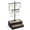Dark Black, variant on Jewelry Organizer Stand, Earring Holder Rack for Hanging Earrings Necklace Bracelets Watches Jewelry Display Large Rings Storage as Women Gift (White)