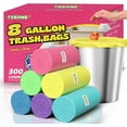 thumbnail image 2 of YILOSF-300 Count 8 Gallon Trash Bags - Heavy Duty Medium Garbage Bags 30 Liter Unscented 0.94 Mil Thick & Leakproof Wastebasket Liners for Kitchen Bathroom Home, 2 of 4