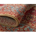 thumbnail image 6 of Rugs.com Amina Collection Rug – 6 Ft Runner Blue Medium-Pile Rug Perfect For Hallways, Entryways, 6 of 9