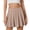 Khaki, variant on Skirts for Women Stretchy Hem Plus Size Solid Color Flared Slim Fit High Waist Flowy Mini Skirt Blue L