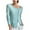 Green, variant on Feancey Ruffle Blouses for Women Soft Knitted Long Sleeve Sweater Tops Dressy Casual Split Hem Shirts Fall Trendy Going Out Tees Green Free Size