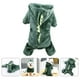 thumbnail image 2 of Ropa cómoda de forro polar coral para cachorros con diseño de dinosaurio, 2 of 6