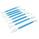 thumbnail image 2 of Juego de 8 herramientas para decoración de pasteles, pluma de grabado, suministros para pasteles, herramientas para hornear DIY, color azul, 2 of 14