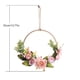 thumbnail image 3 of Coronas de rosas artificiales, flores falsas, decoración de puertas, decoración de pared, colgante de pared, decoración de boda, adornos para el hogar, sala de estar, dormitorio, anillo de pared de ro, 3 of 7