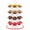 White, variant on SUSWIM Coffee Pod Carousel Holder Organizer Compatible with 36 Cup Pods,K Cup Holder(Black)