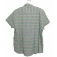 thumbnail image 2 of NEW!!! Boston Traders Mens Short Sleeves Woven Shirt (Grey Stripe & XXL), 2 of 2