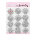 thumbnail image 4 of 12-Piece Mixed Crystal Brooch , Easy to Carry Long-Lasting Set, 4 of 8