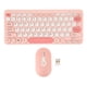 thumbnail image 2 of Conjunto De Mouse Inalámbrico Del Teclado, Teclas Redondas Delgadas Con Estilo Completo, Teclado Ergonómico 2.4G 3 DPI Combo De Mouse Ajustable Para La Computadora De Escritorio, 2 of 7